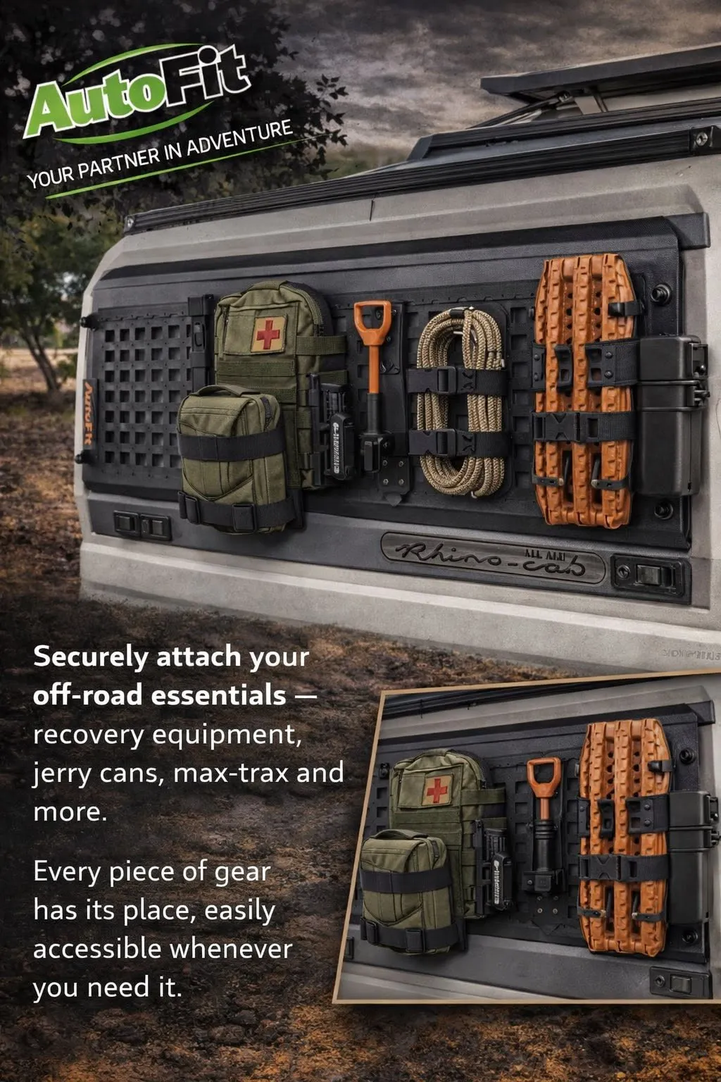 Accessory attachment grids