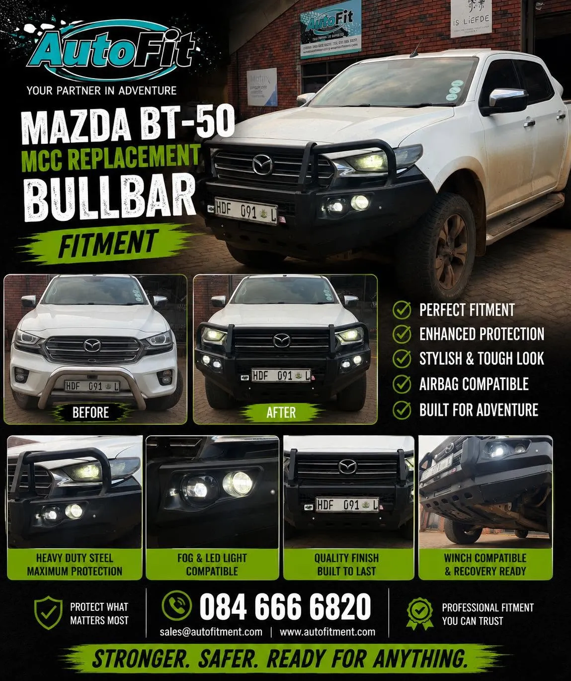 Mazda BT-50 Bull Bar Replacement