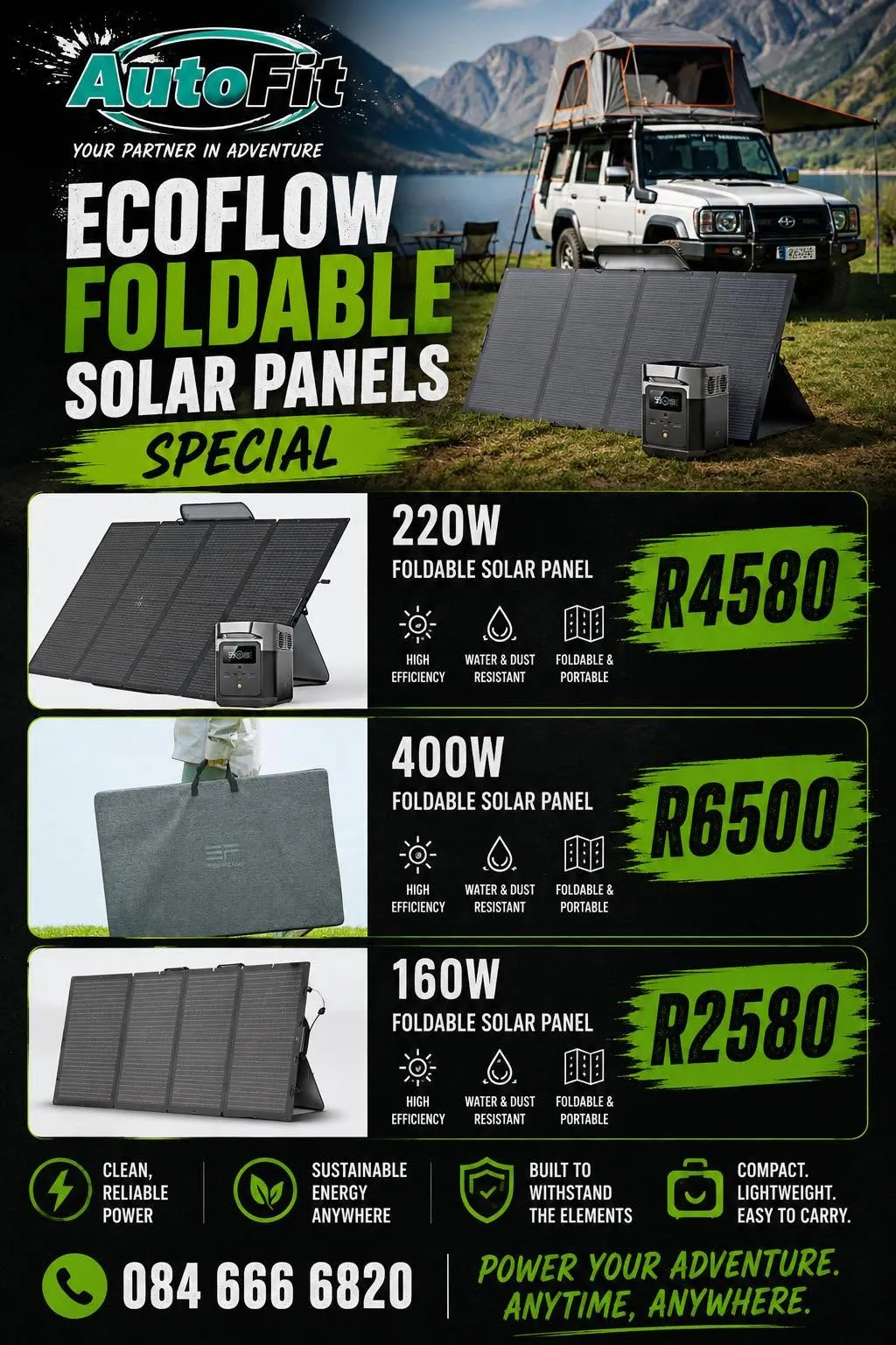 Foldable Solar Panels